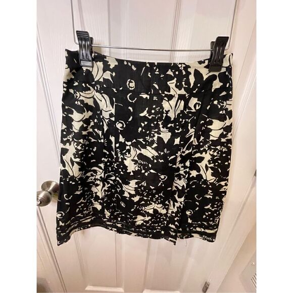 J. Crew women’s size 0 skirt black white NWT - Picture 2 of 7
